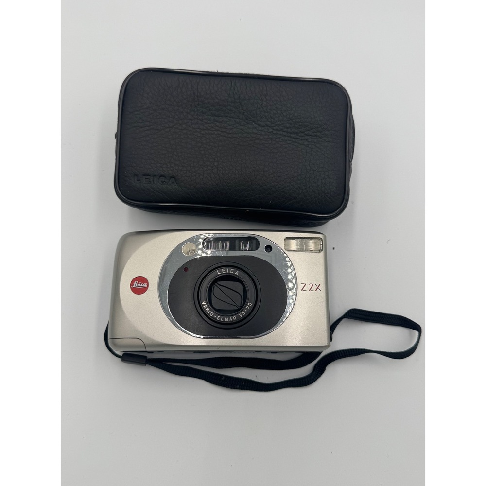 Leica Z2X 35mm Film Camera Vario-Elmar 35-70mm Lens Silver works 8